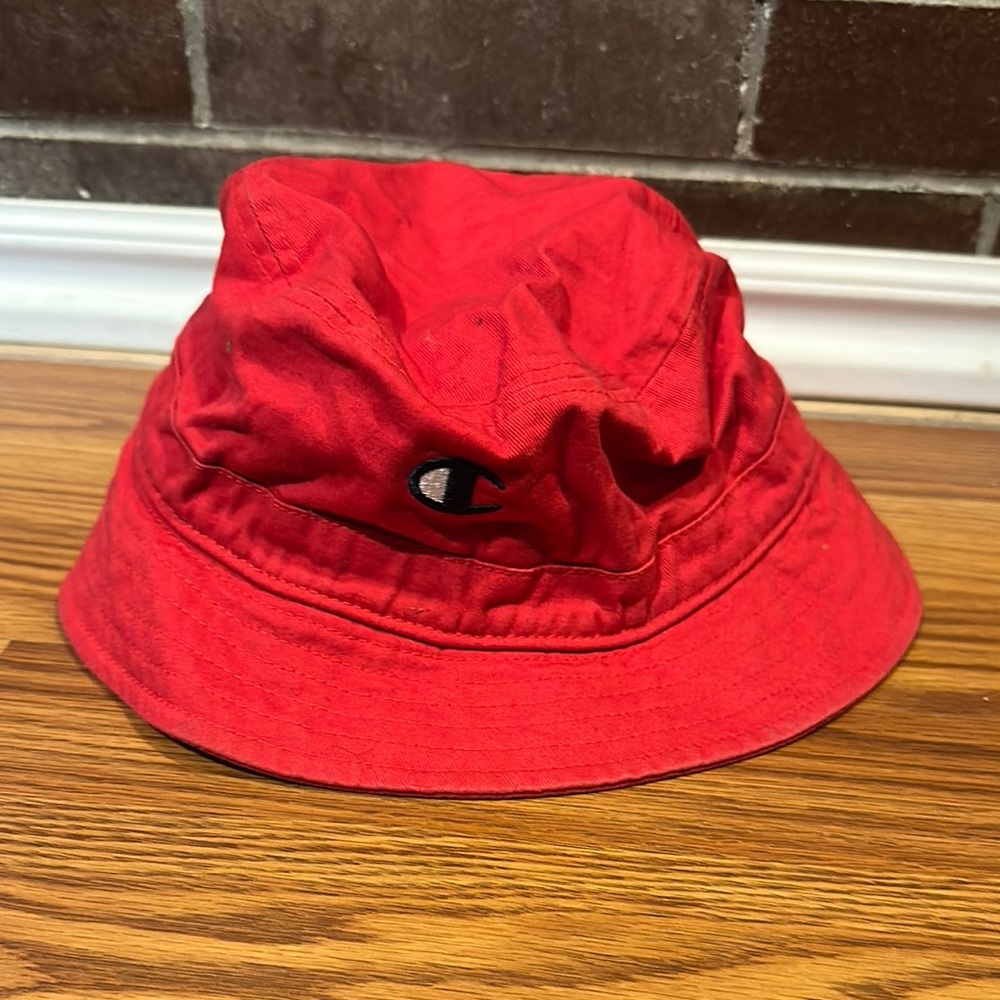 Champion Vibrant Red Bucket Hat